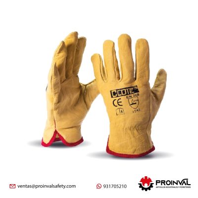Guante Badana Amarillo Clute