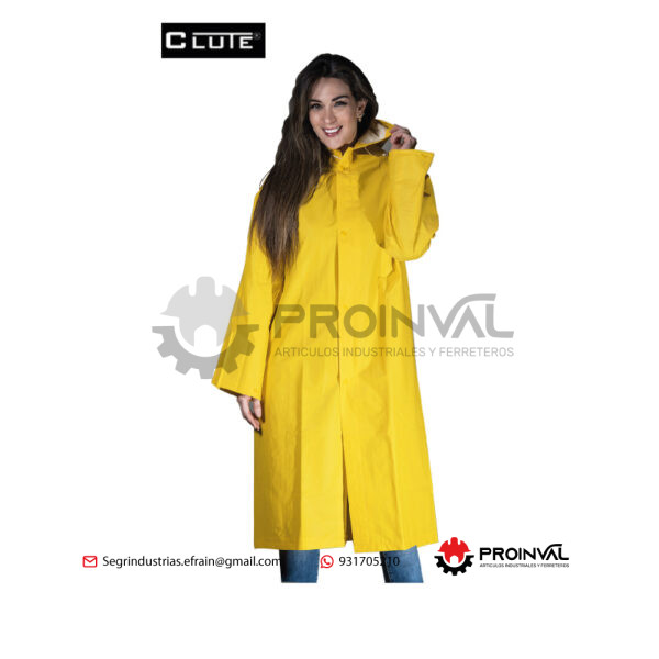 Venta de mujer con abrigo pvc Lima Peru