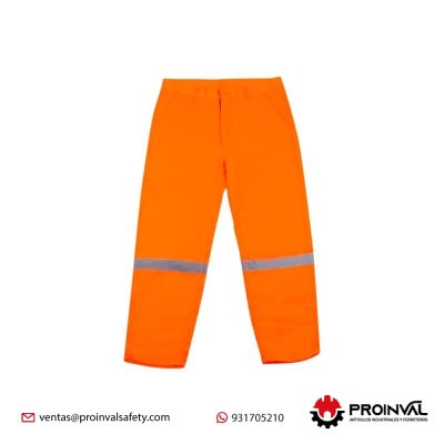 Pantalón Drill Naranja