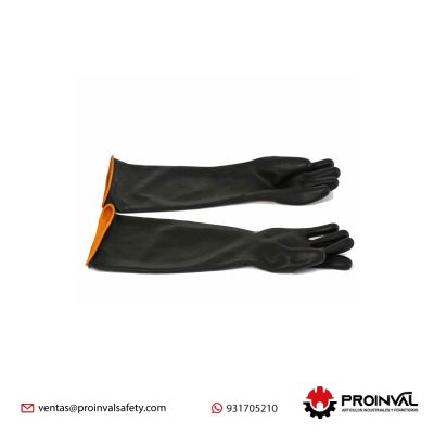 Guante De Jebe Largo Chemical