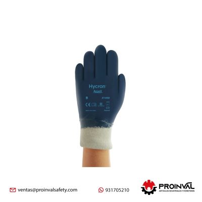 Guantes De Nitron Hycron 27-602 Ansell