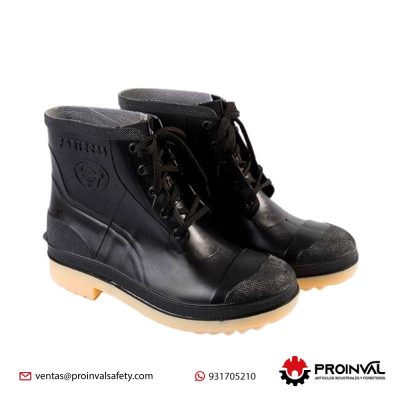 Bota De Pvc Fortress Con Punta De Acero Poli Shoes