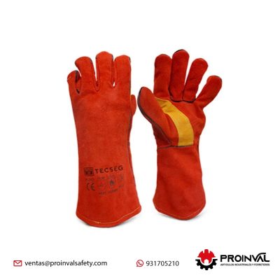Guante Soldador Tecseg GS400 con Refuerzo