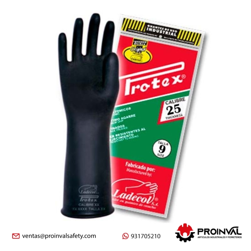 Guantes De Jebe Protex Calibre 25 De 12&Quot; 1 Lima Peru Guantes De Jebe Protex Calibre 25 De 12&Quot;