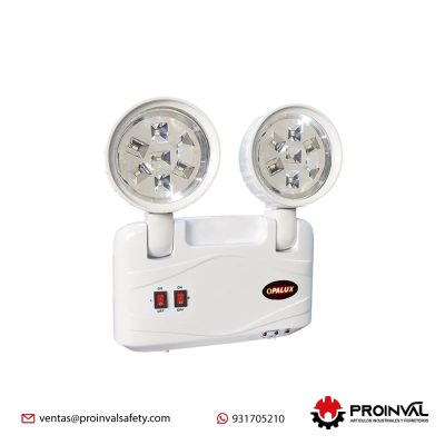Lámpara de Emergencia Slim 8 Horas Opalux 9101-220LED