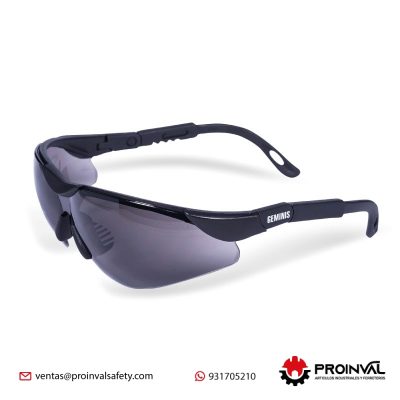 Lentes de Seguridad Geminis Clute Luna Oscura - Protección UV