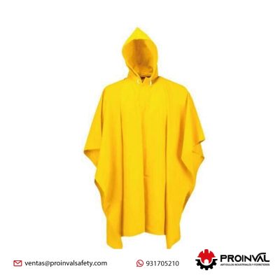 Poncho de PVC Amarillo Segpro