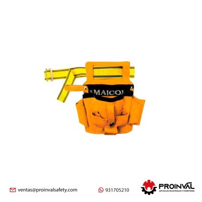 Porta Herramientas Modelo Americano de Cuero PHMAC
