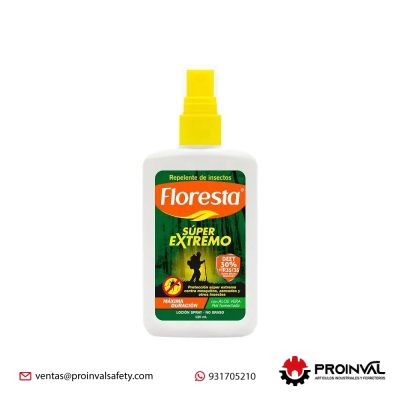 Repelente Floresta Extremo 15% DEET 10g c/20 Sachets