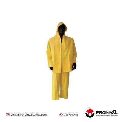 Set Casaca Pantalón de PVC Amarillo Clute