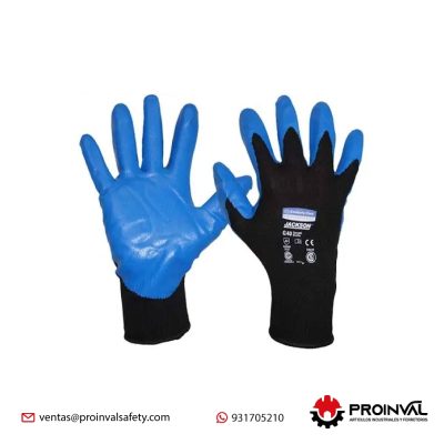 Guante Jackson G40 Nitrilo Azul