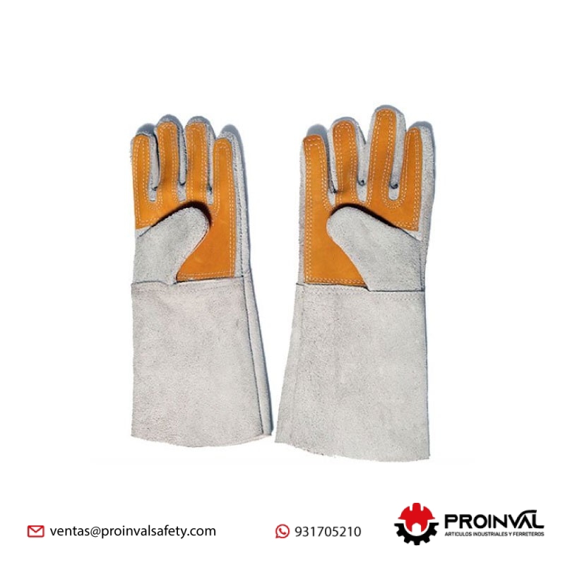 Guantes De Cuero Cromo De Soldador 18&Quot; 1 Lima Peru Guantes De Cuero Cromo De Soldador 18&Quot;