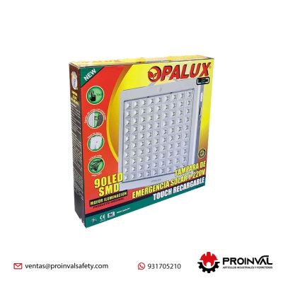 Lámpara de Emergencia Opalux OP-5547 90 LED