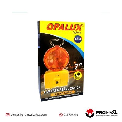 Lámpara de Señalización Opalux OP-SC70 para Tráfico