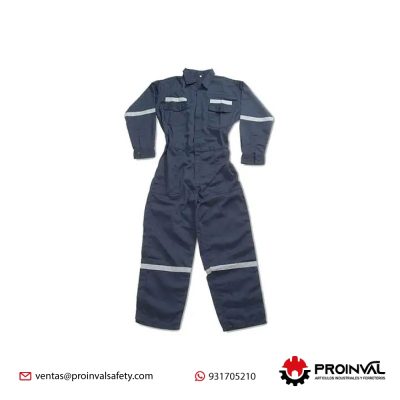 Mameluco Drill Tecnología De Trabajo Azul