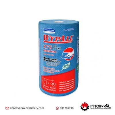 WypAll X75 Plus Paños de Limpieza