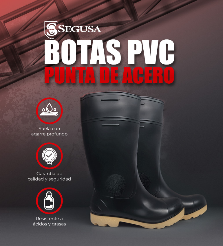 Botas De Pvc Con Punta De Acero De La Marca Segusa
